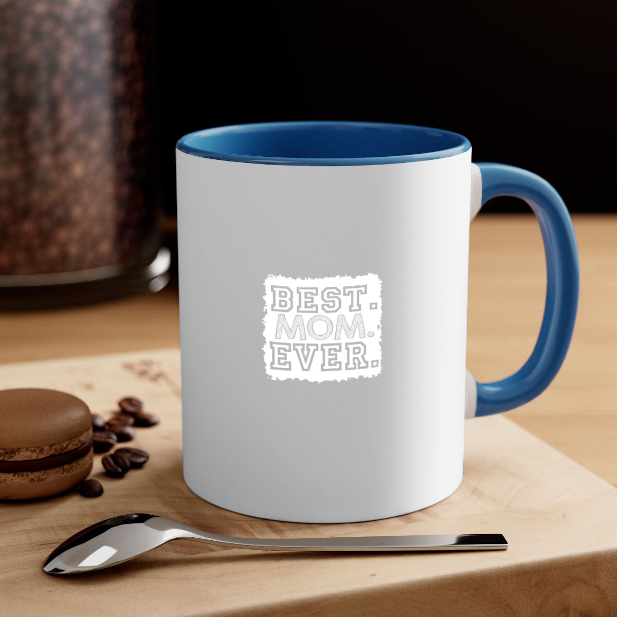 Best mom everb 277# mug with colorful handle and glossy finish, available in multiple colors and sizes.