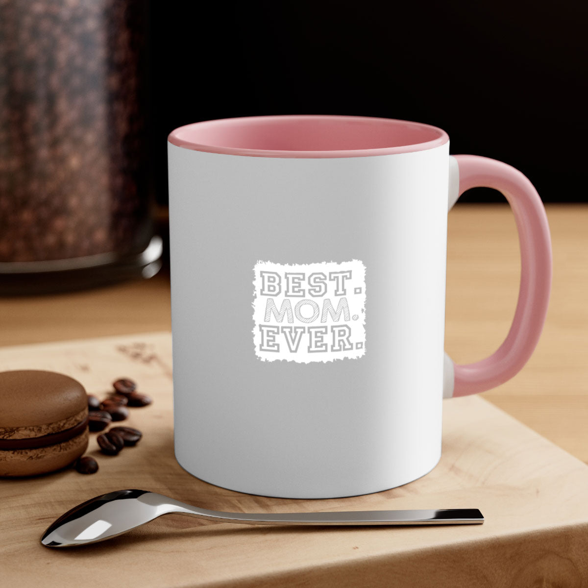 Best mom everb 277# mug with colorful handle and glossy finish, available in multiple colors and sizes.