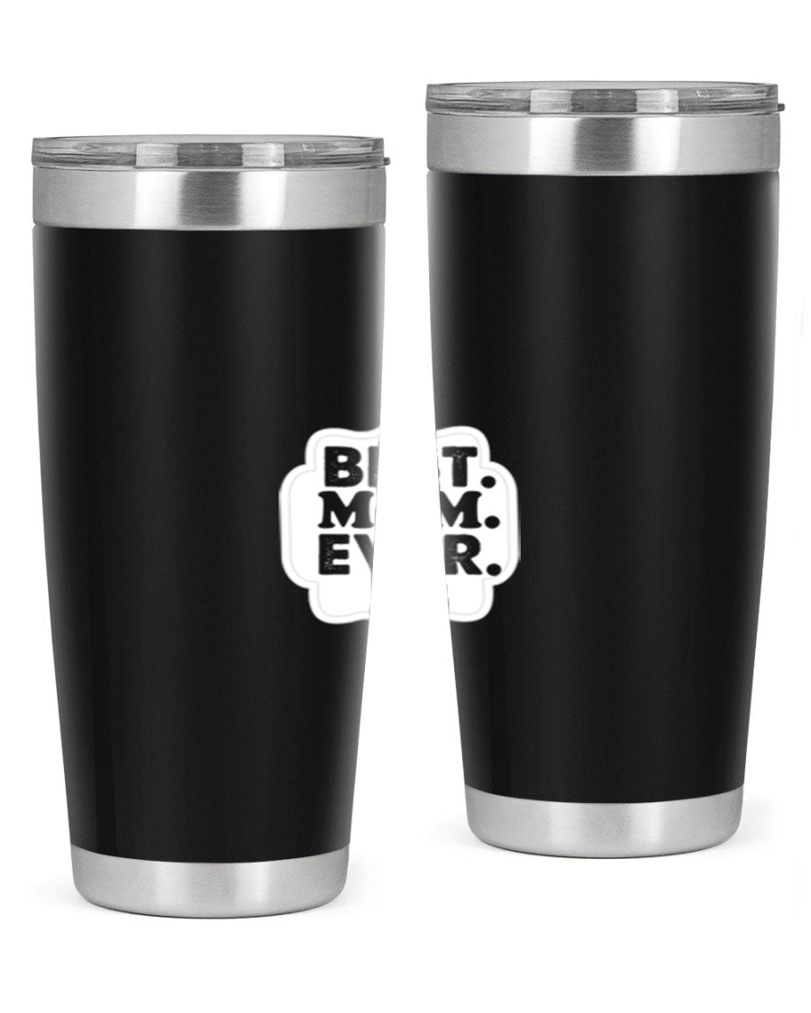 Best Mom Everi 273# Tumbler in stainless steel with a stylish design, perfect for hot and cold beverages.