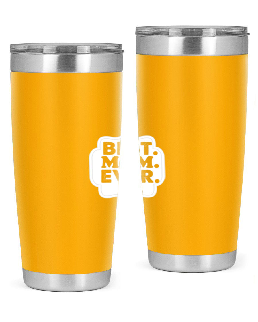 Best Mom Everi 273# Tumbler in stainless steel with a stylish design, perfect for hot and cold beverages.