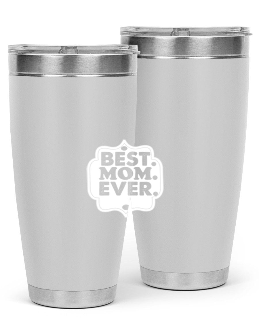 Best Mom Everi 273# Tumbler in stainless steel with a stylish design, perfect for hot and cold beverages.