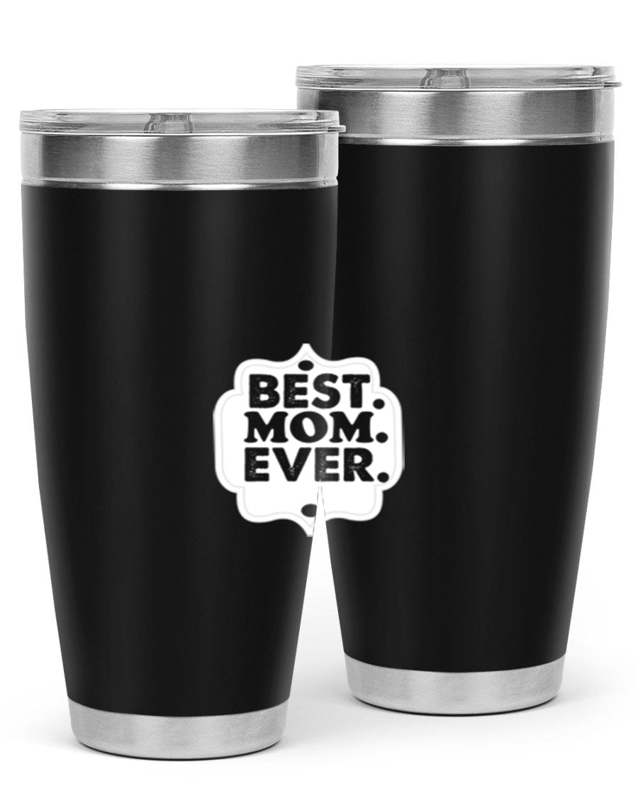 Best Mom Everi 273# Tumbler in stainless steel with a stylish design, perfect for hot and cold beverages.