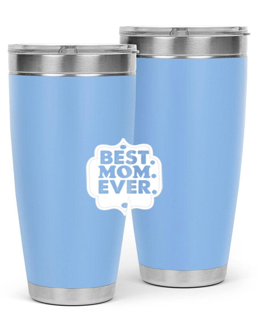 Best Mom Everi 273# Tumbler in stainless steel with a stylish design, perfect for hot and cold beverages.