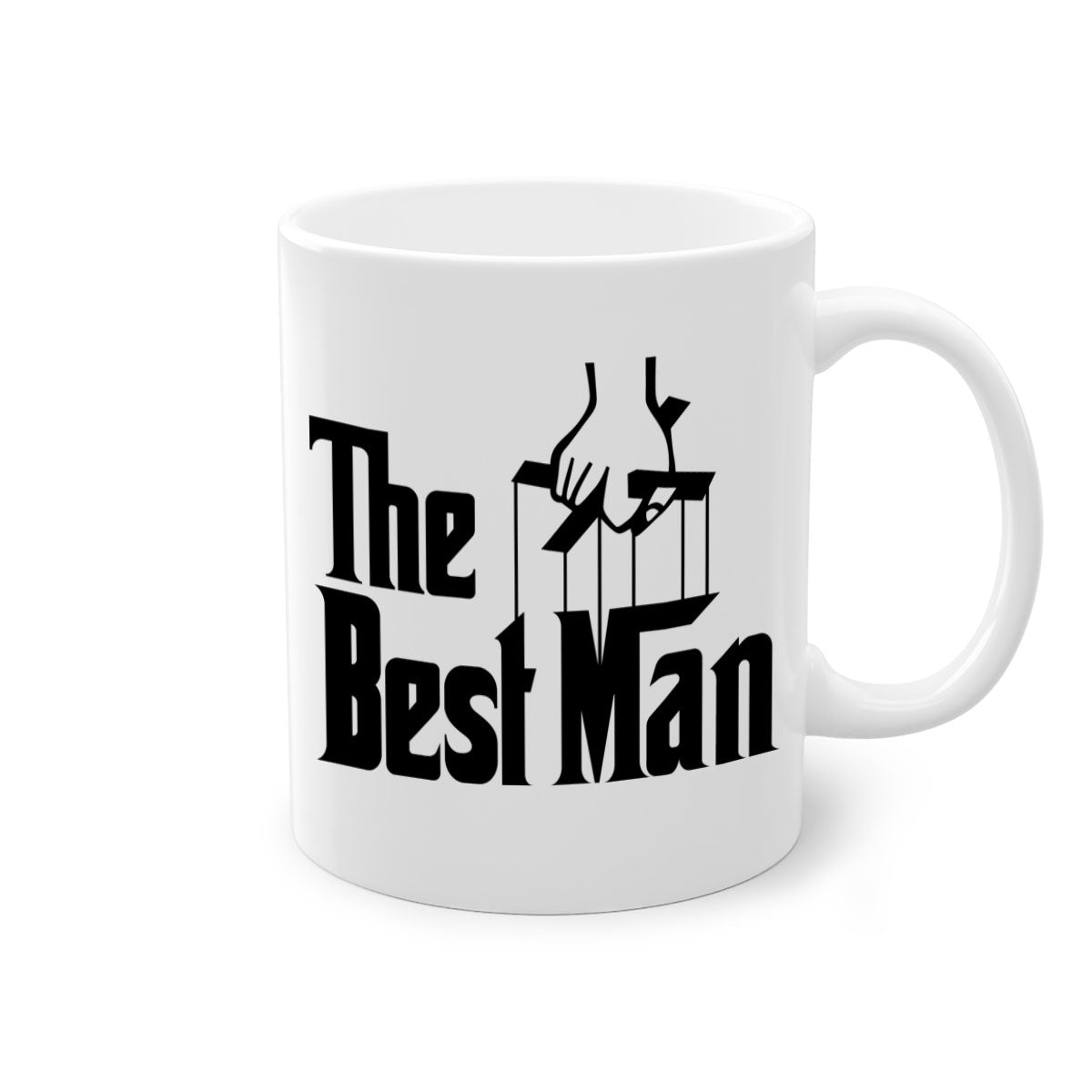 Bestman 2# Mug featuring a glossy finish with a colored handle and interior, available in multiple colors and sizes.