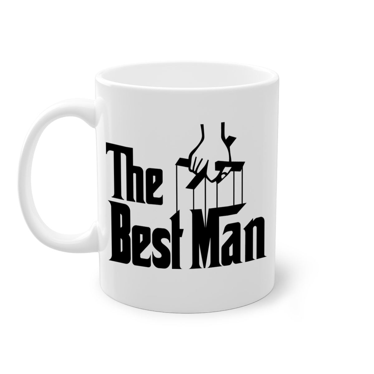 Bestman 2# Mug featuring a glossy finish with a colored handle and interior, available in multiple colors and sizes.