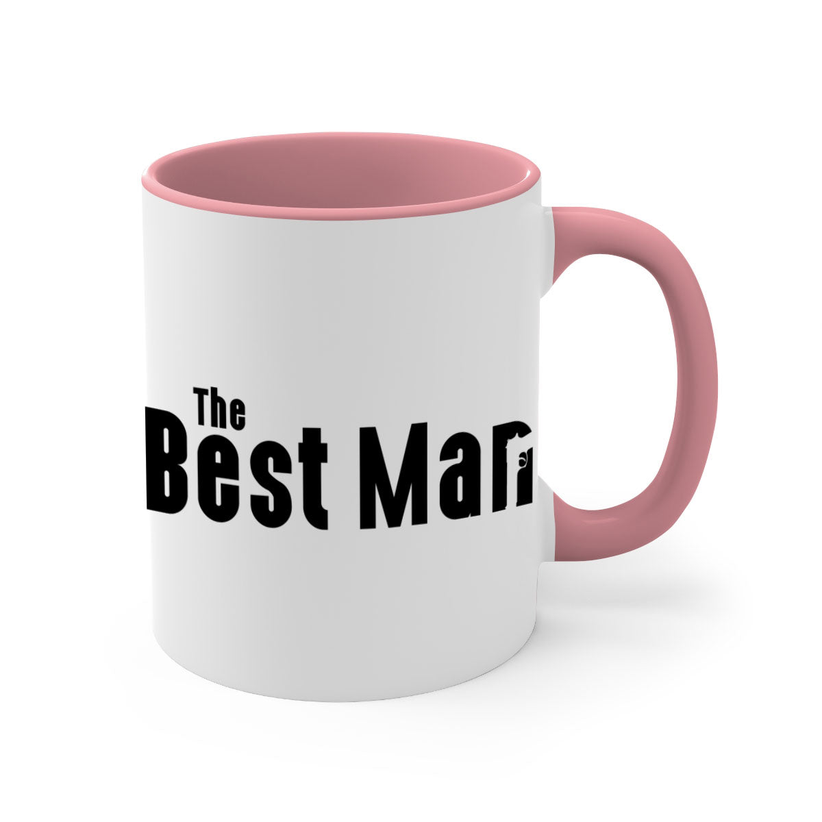 Bestman 3# Mug featuring a two-tone design with a colored handle and glossy finish, available in multiple colors and sizes.