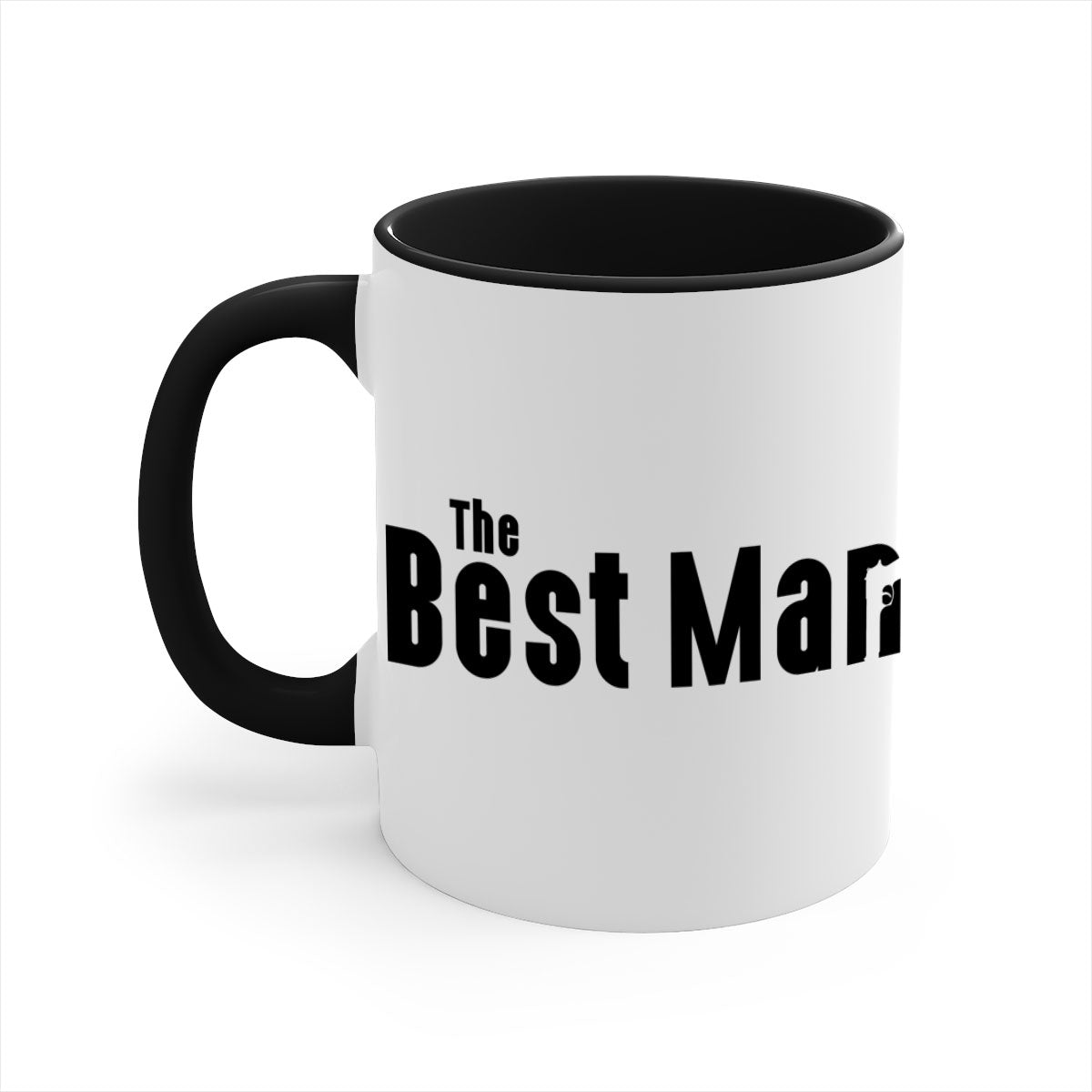 Bestman 3# Mug featuring a two-tone design with a colored handle and glossy finish, available in multiple colors and sizes.