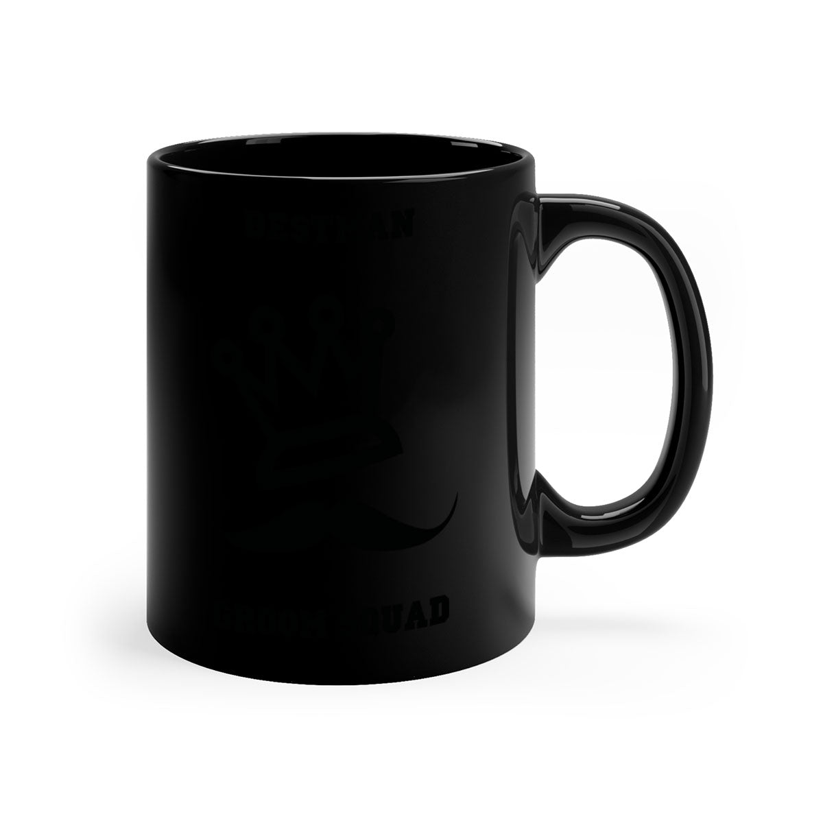 bestman 5# Mug featuring a glossy finish with a colored handle and interior, available in five vibrant colors.