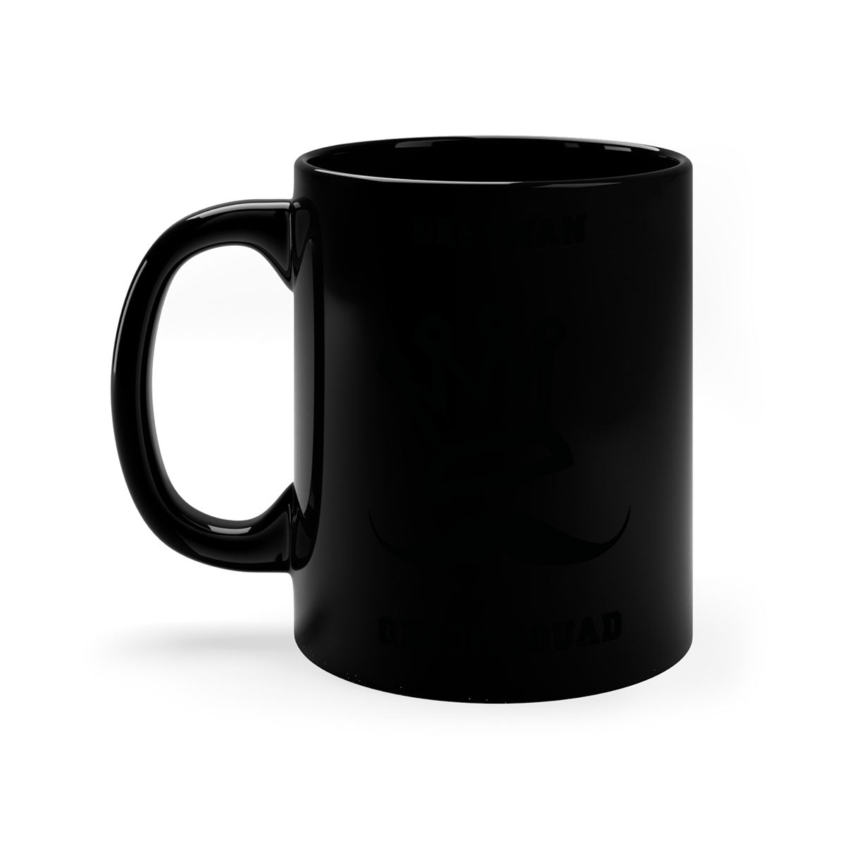 bestman 5# Mug featuring a glossy finish with a colored handle and interior, available in five vibrant colors.