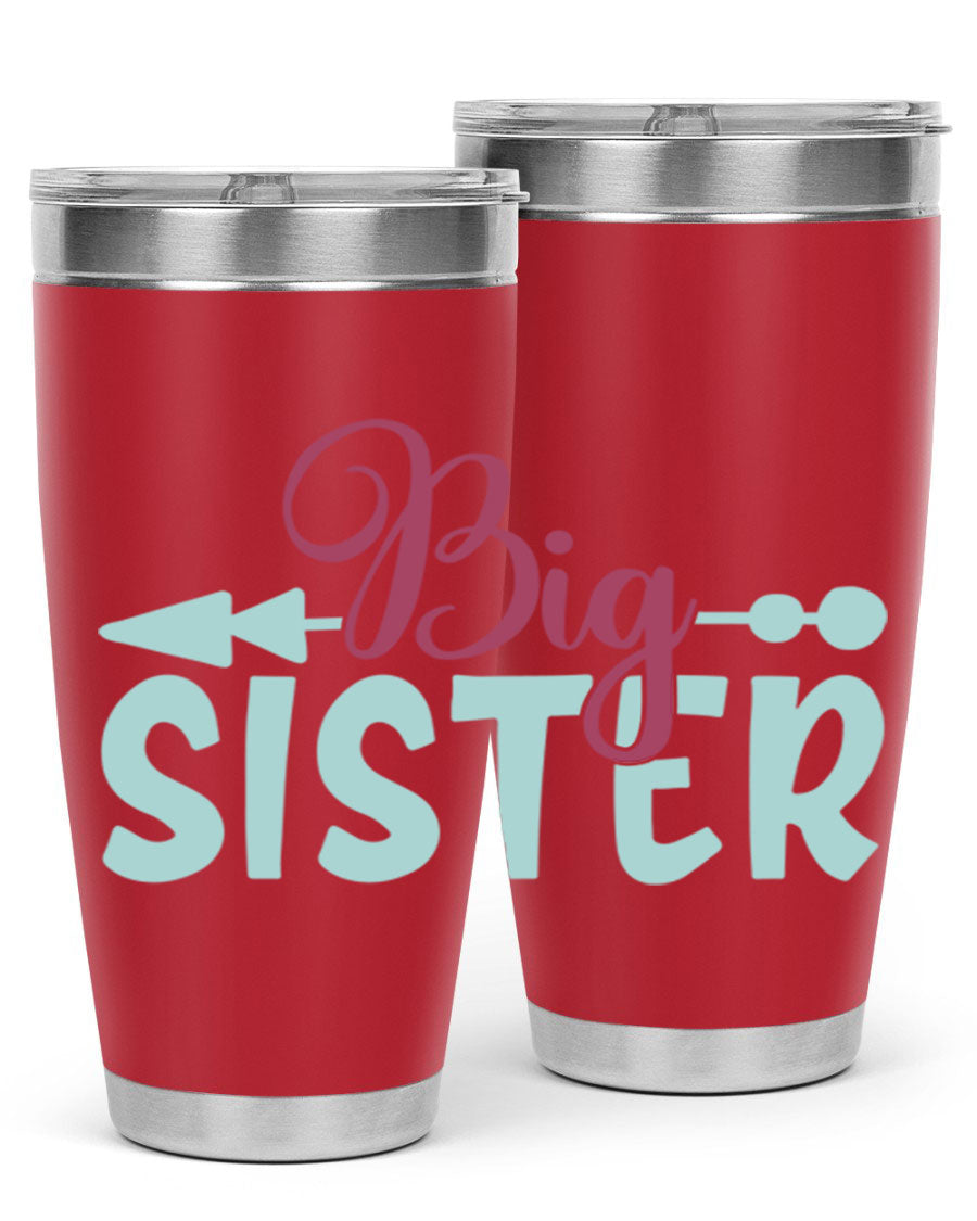 Big Sister 71# Tumbler in stainless steel with a stylish design, perfect for hot and cold beverages.