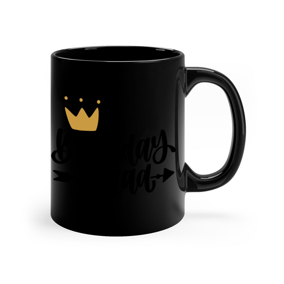 Birthday Squad Style 6# Mug with colorful handle and glossy finish, available in multiple colors and sizes.