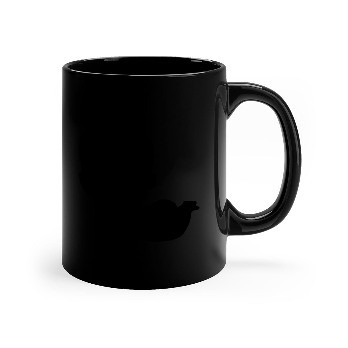 Black boy 19# Mug featuring a glossy finish with a colored handle and interior, available in multiple colors and sizes.