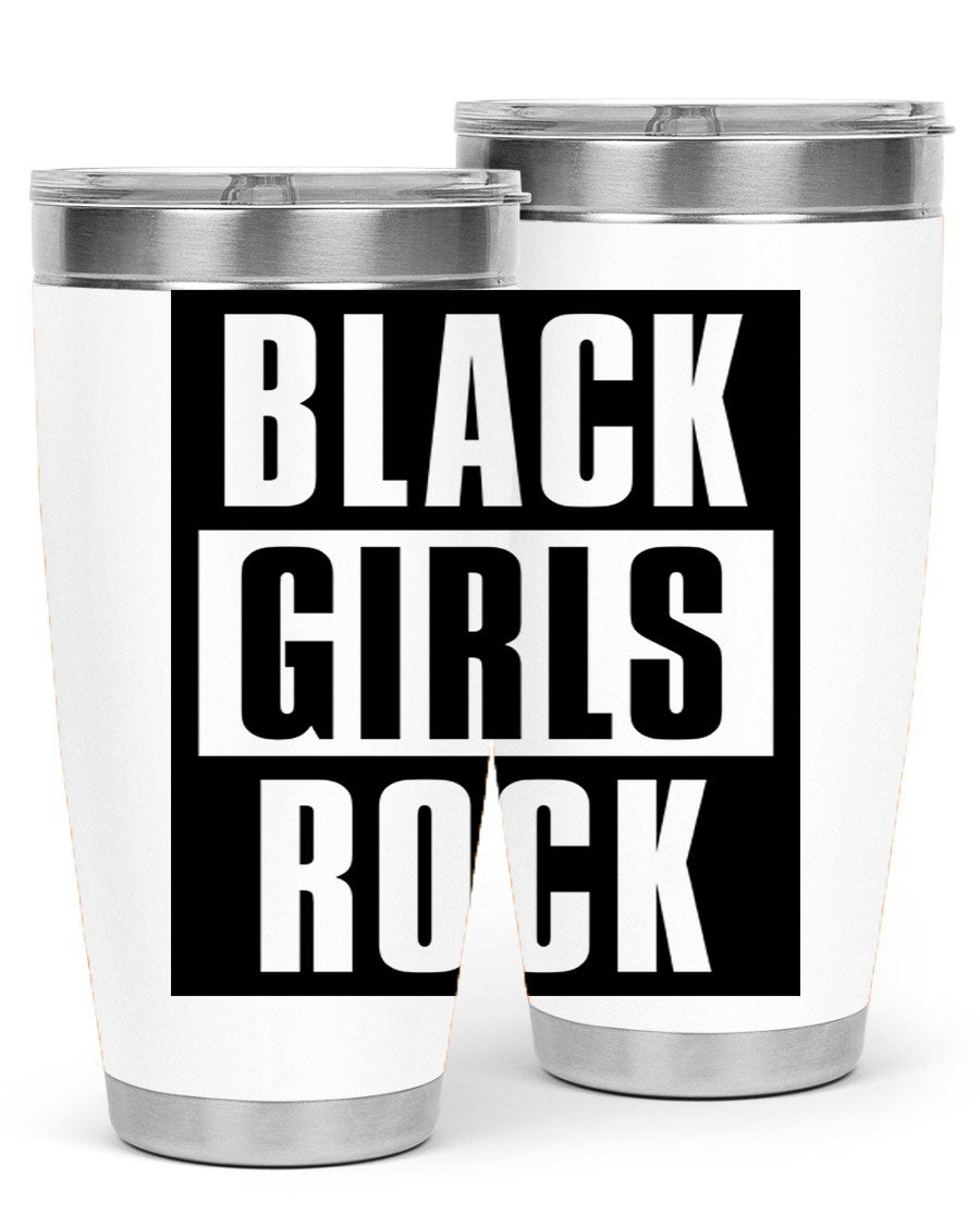 Black Girls Rock Cotton Tank featuring empowering design, made from soft cotton fabric, perfect for casual wear.