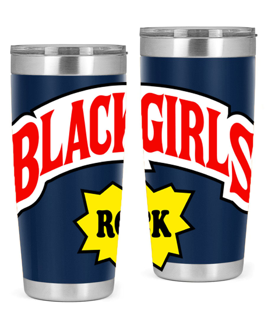 Black Girls Rock Cotton Tank featuring empowering design, made from soft breathable fabric, perfect for casual wear.