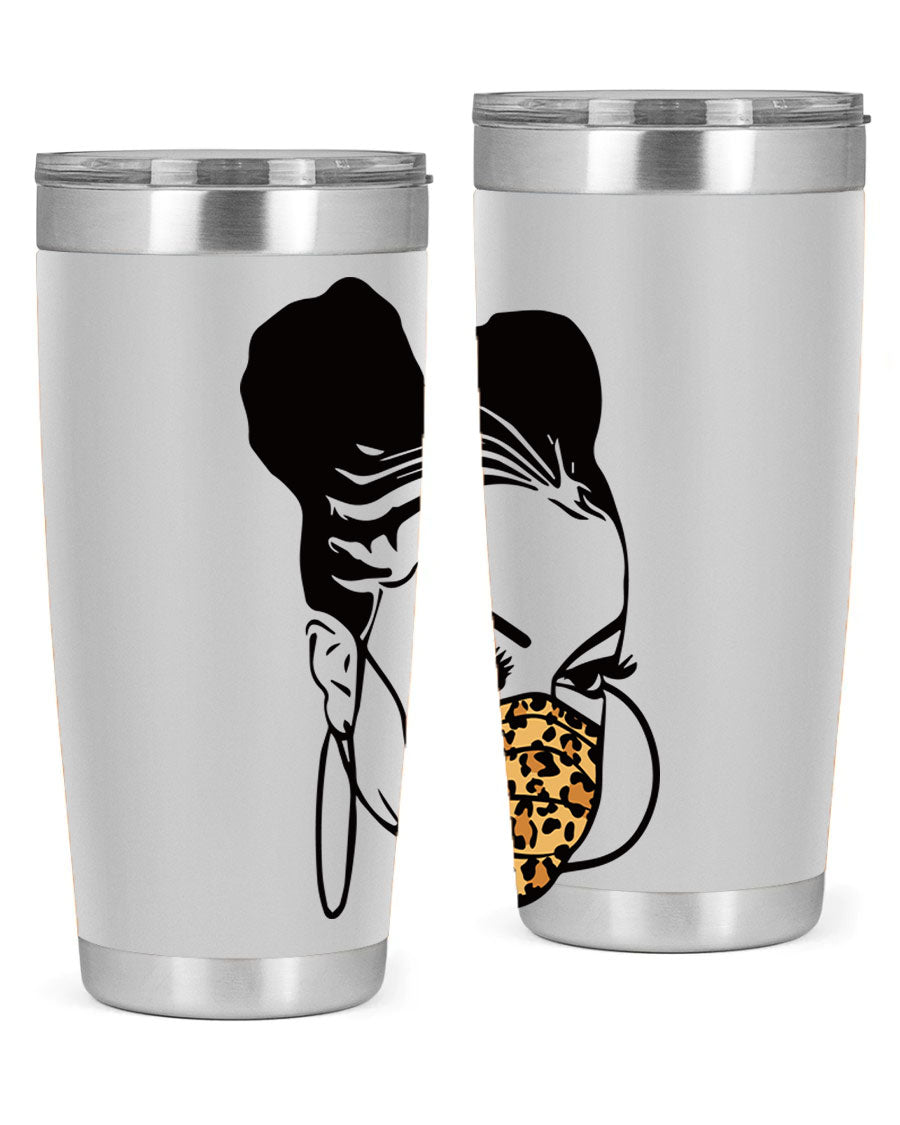 Black Nurse 20oz and 30oz Tumblers featuring double wall vacuum stainless steel design, perfect for keeping drinks hot or cold.