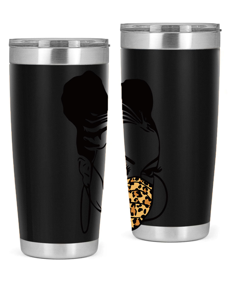 Black Nurse 20oz and 30oz Tumblers featuring double wall vacuum stainless steel design, perfect for keeping drinks hot or cold.