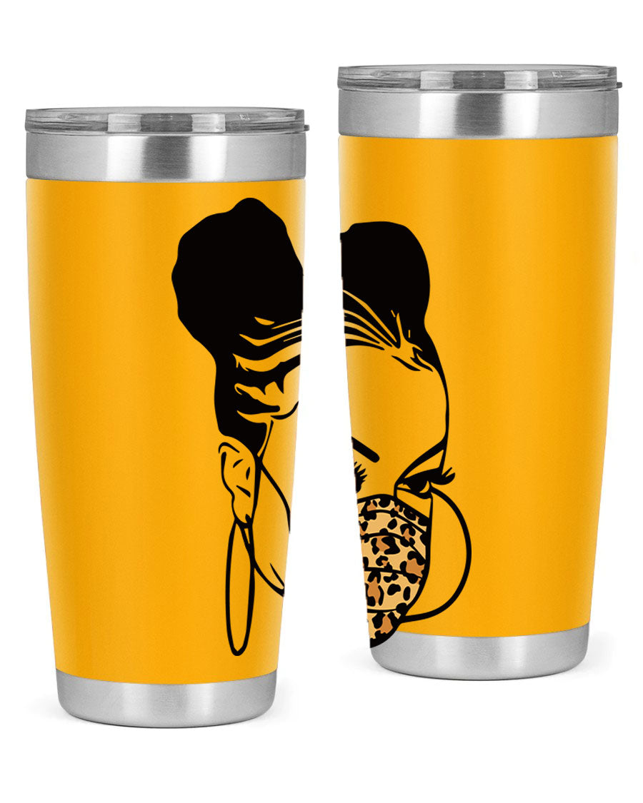 Black Nurse 20oz and 30oz Tumblers featuring double wall vacuum stainless steel design, perfect for keeping drinks hot or cold.