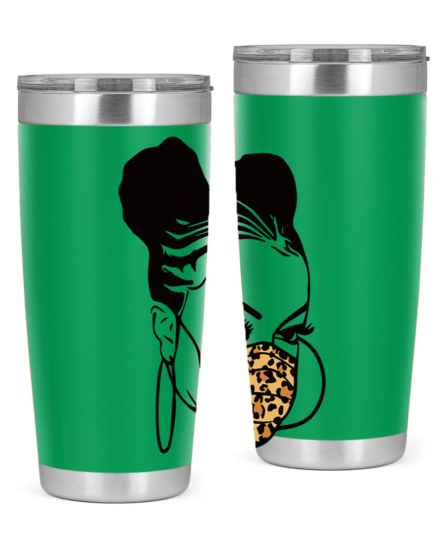 Black Nurse 20oz and 30oz Tumblers featuring double wall vacuum stainless steel design, perfect for keeping drinks hot or cold.