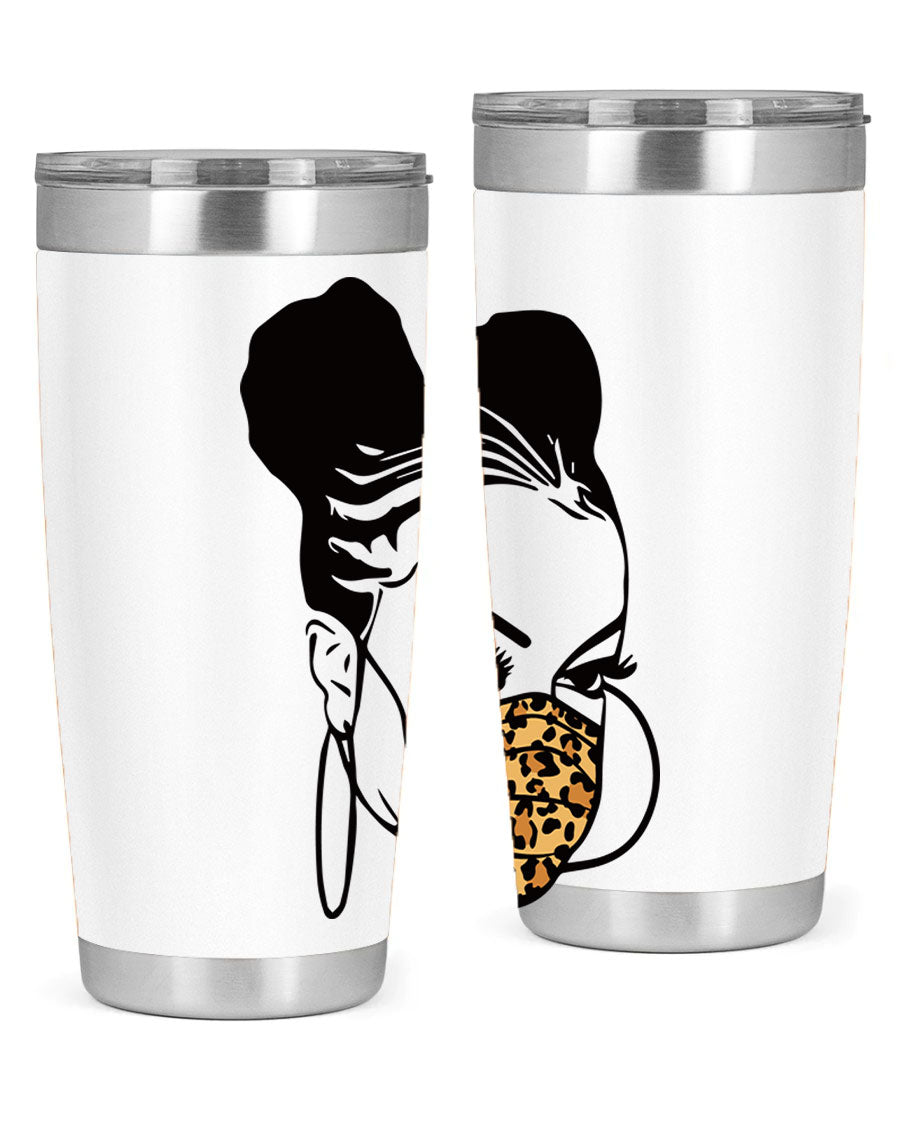 Black Nurse 20oz and 30oz Tumblers featuring double wall vacuum stainless steel design, perfect for keeping drinks hot or cold.