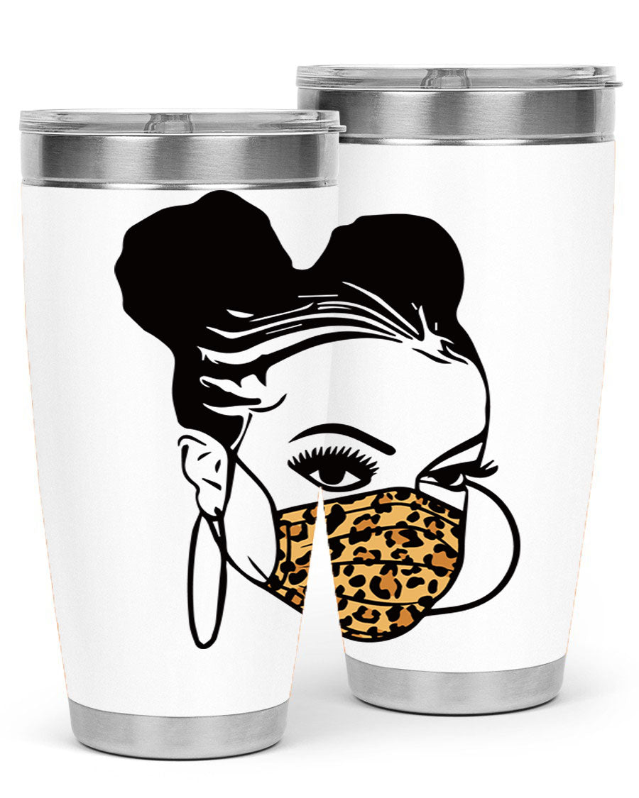 Black Nurse 20oz and 30oz Tumblers featuring double wall vacuum stainless steel design, perfect for keeping drinks hot or cold.