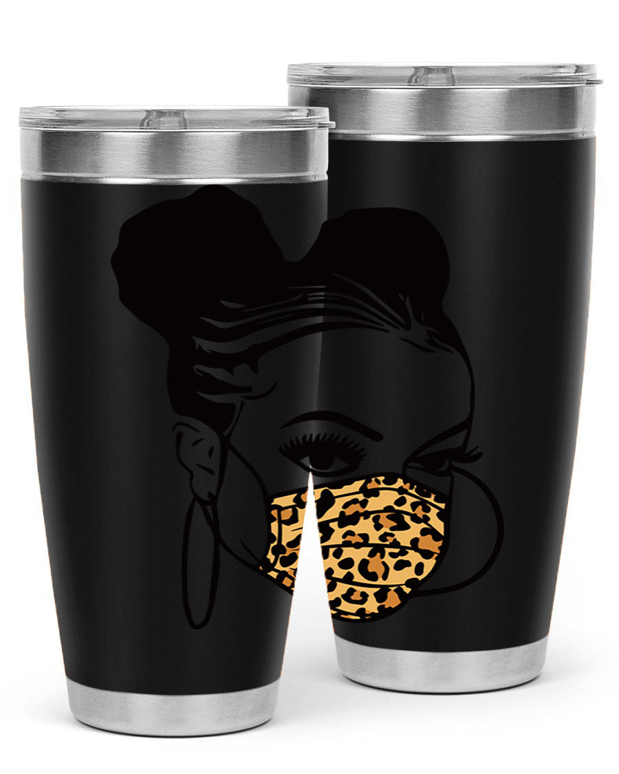 Black Nurse 20oz and 30oz Tumblers featuring double wall vacuum stainless steel design, perfect for keeping drinks hot or cold.