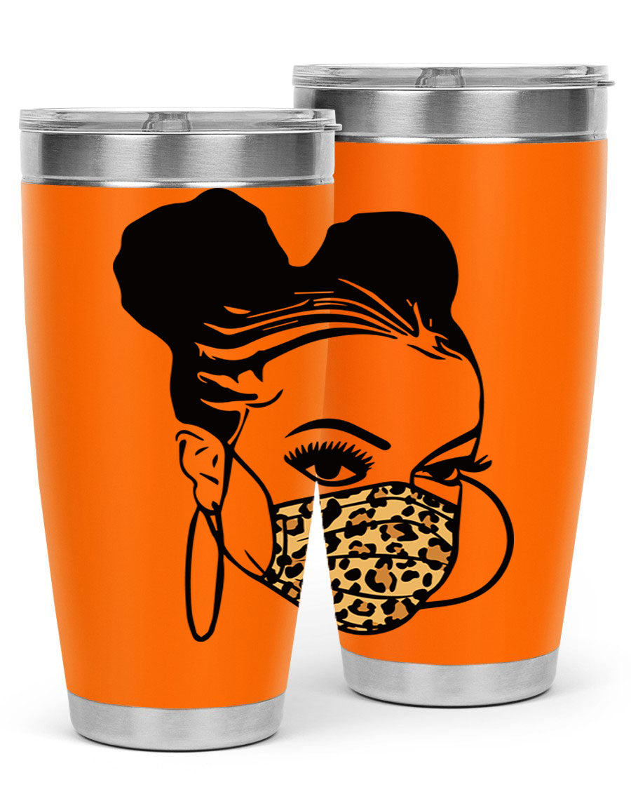 Black Nurse 20oz and 30oz Tumblers featuring double wall vacuum stainless steel design, perfect for keeping drinks hot or cold.