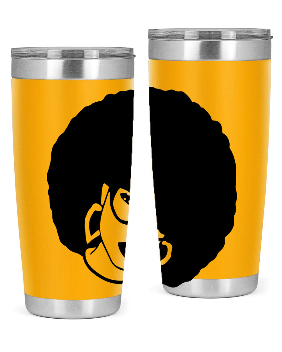 Black Women - Queen 48# Tumbler showcasing a stylish design with double wall vacuum stainless steel construction.