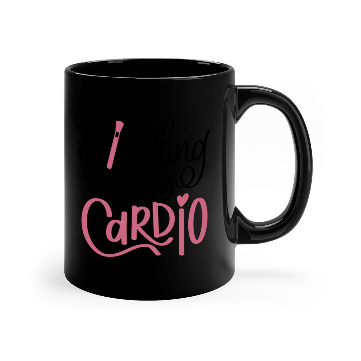 Blending is my Cardio Style 130# Mug with a glossy finish, featuring a colored handle and interior, available in multiple colors.