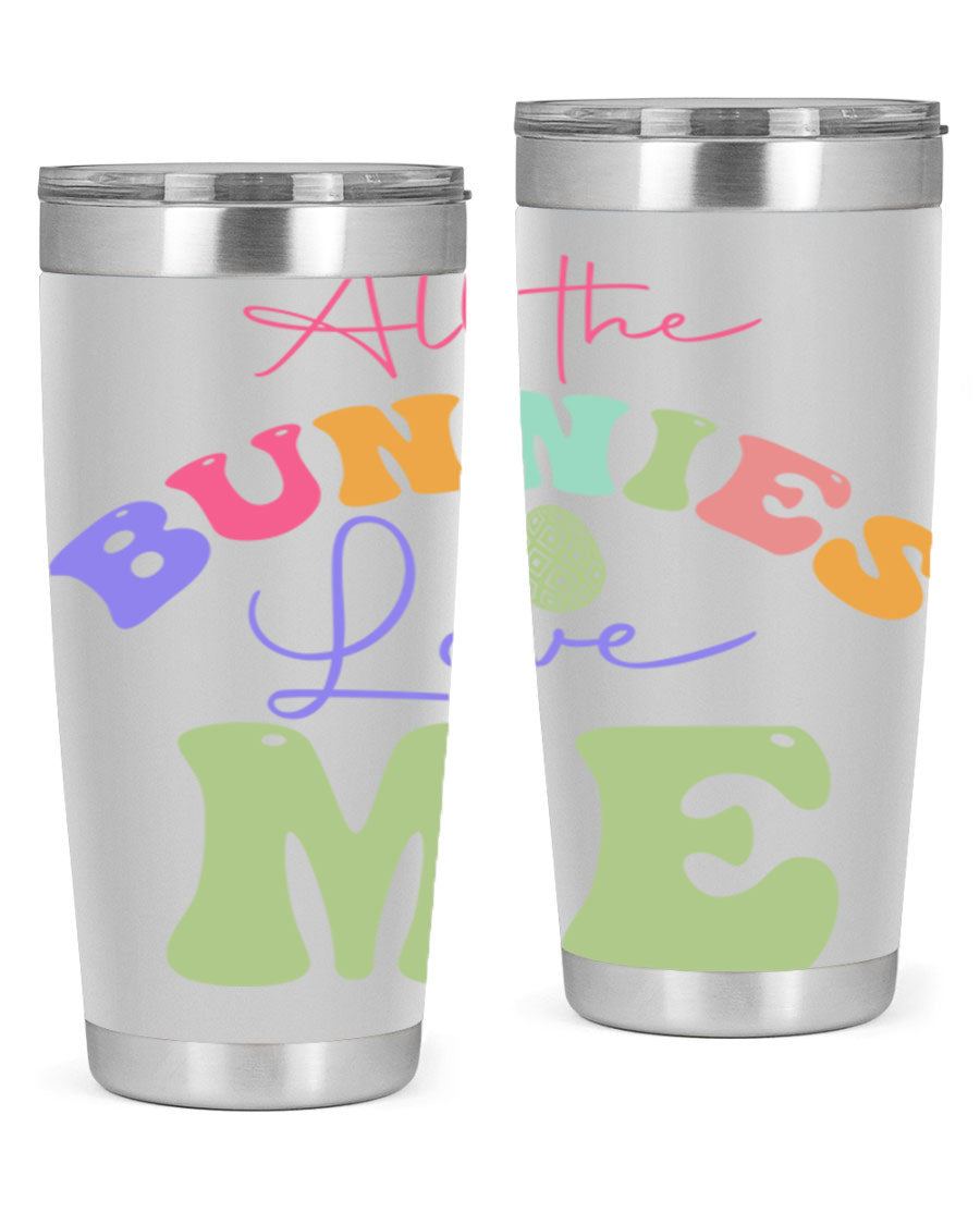 Bless Our Nest 20oz Tumbler made of stainless steel with a stylish design, perfect for hot and cold beverages.