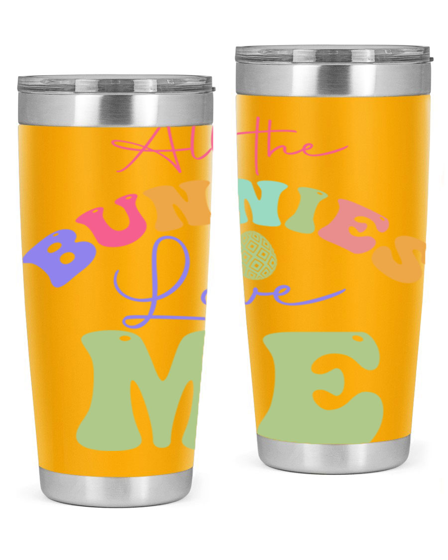 Bless Our Nest 20oz Tumbler made of stainless steel with a stylish design, perfect for hot and cold beverages.