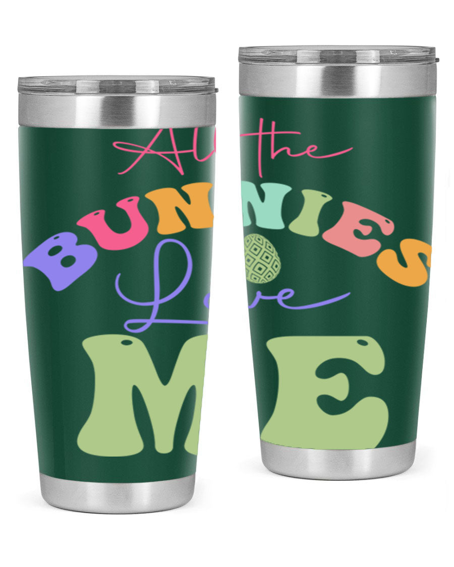 Bless Our Nest 20oz Tumbler made of stainless steel with a stylish design, perfect for hot and cold beverages.