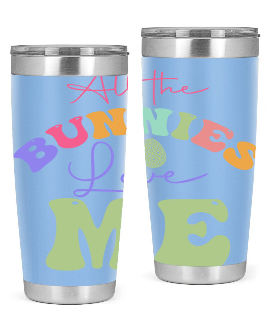 Bless Our Nest 20oz Tumbler made of stainless steel with a stylish design, perfect for hot and cold beverages.