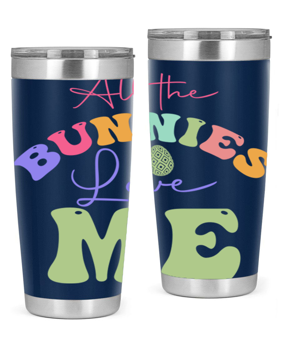 Bless Our Nest 20oz Tumbler made of stainless steel with a stylish design, perfect for hot and cold beverages.