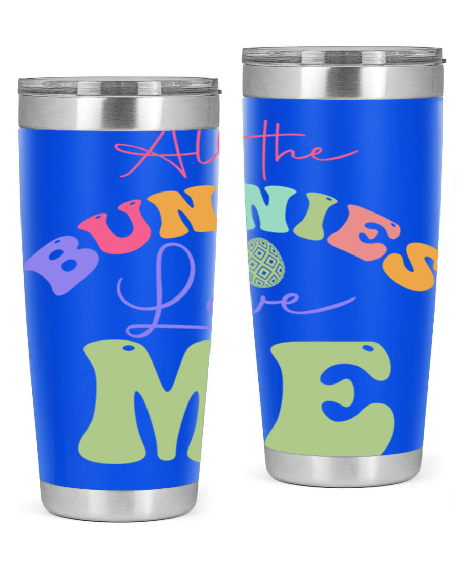 Bless Our Nest 20oz Tumbler made of stainless steel with a stylish design, perfect for hot and cold beverages.