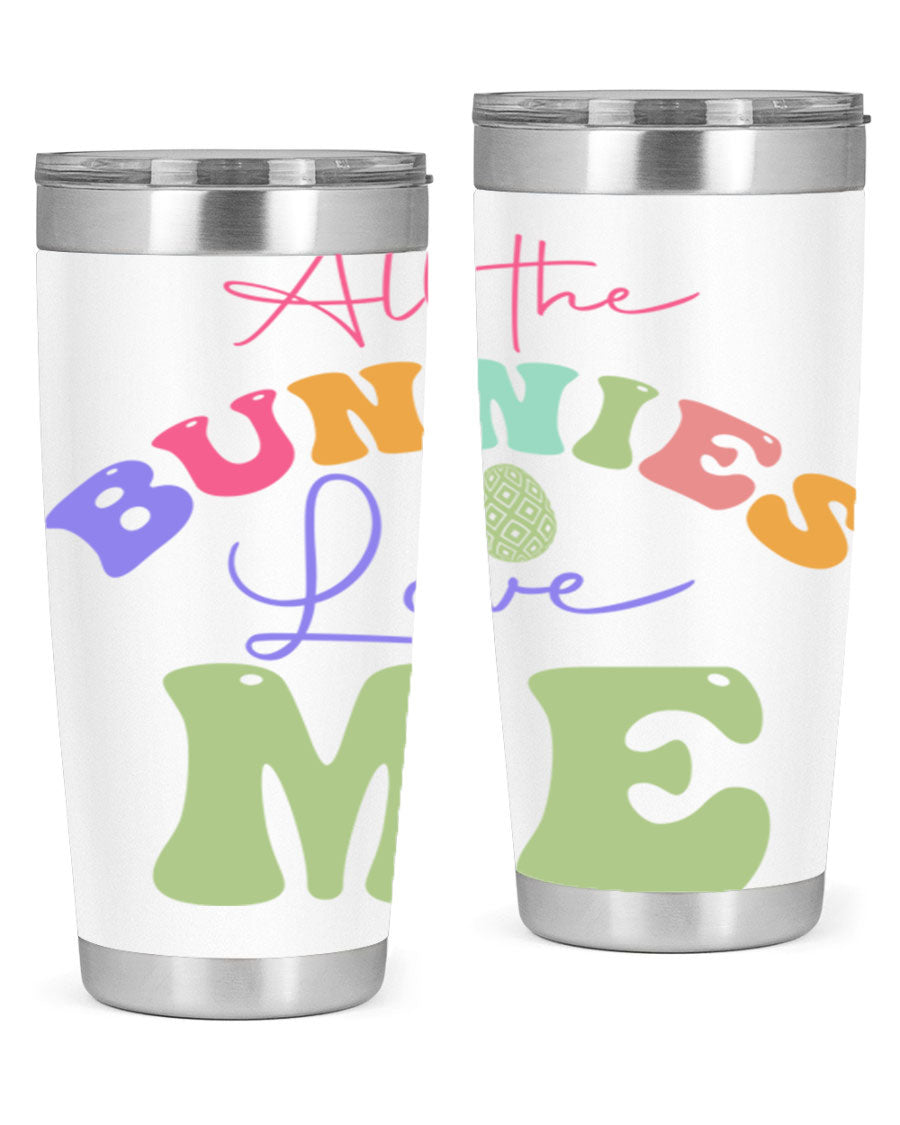 Bless Our Nest 20oz Tumbler made of stainless steel with a stylish design, perfect for hot and cold beverages.