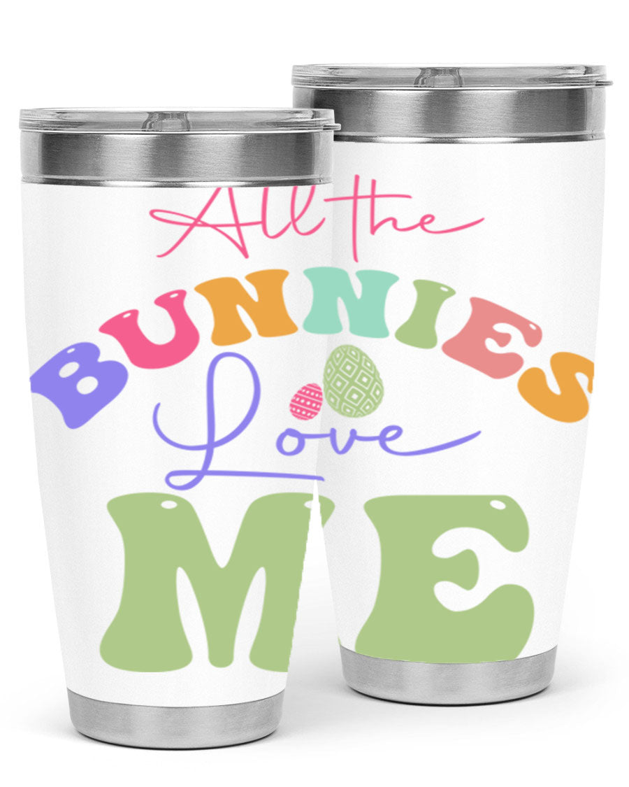 Bless Our Nest 20oz Tumbler made of stainless steel with a stylish design, perfect for hot and cold beverages.