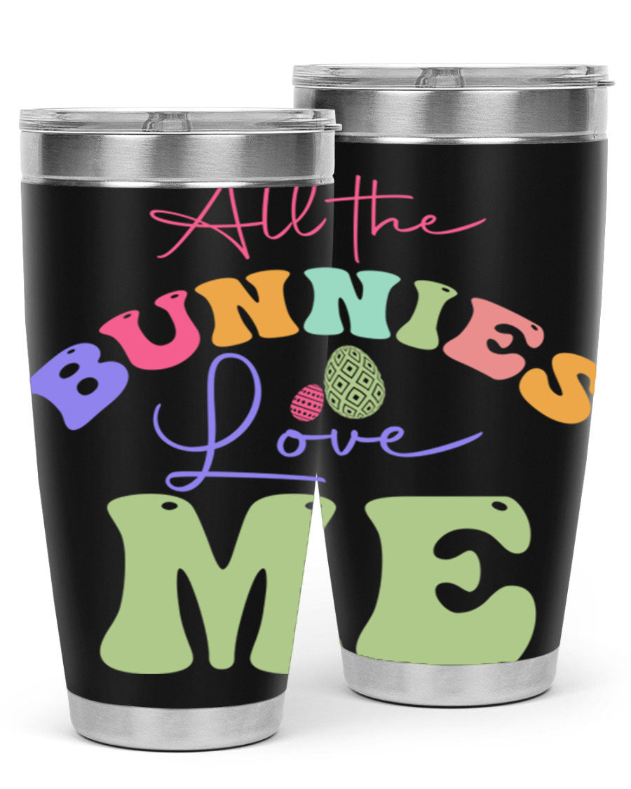 Bless Our Nest 20oz Tumbler made of stainless steel with a stylish design, perfect for hot and cold beverages.