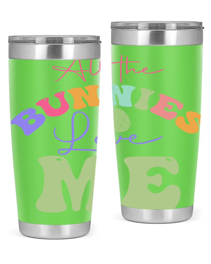 Bless Our Nest 20oz Tumbler made of stainless steel with a stylish design, perfect for hot and cold beverages.