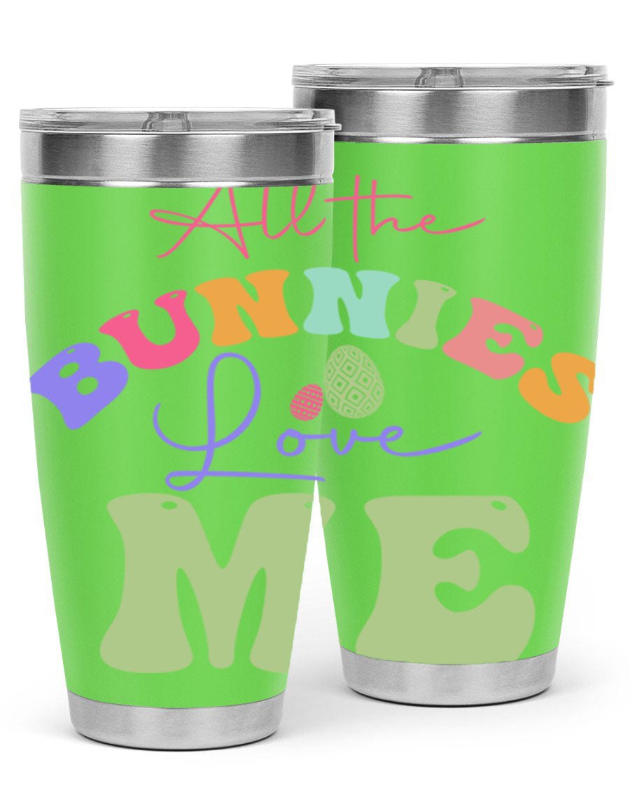 Bless Our Nest 20oz Tumbler made of stainless steel with a stylish design, perfect for hot and cold beverages.