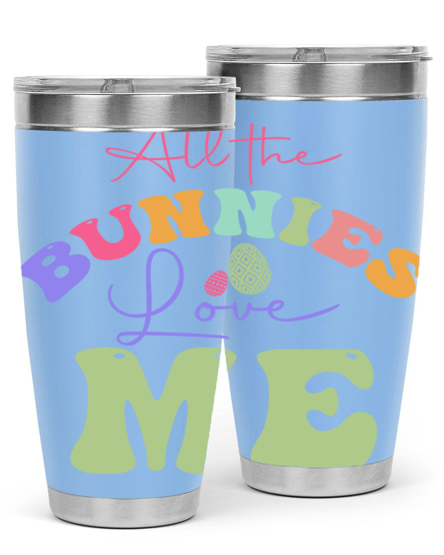 Bless Our Nest 20oz Tumbler made of stainless steel with a stylish design, perfect for hot and cold beverages.