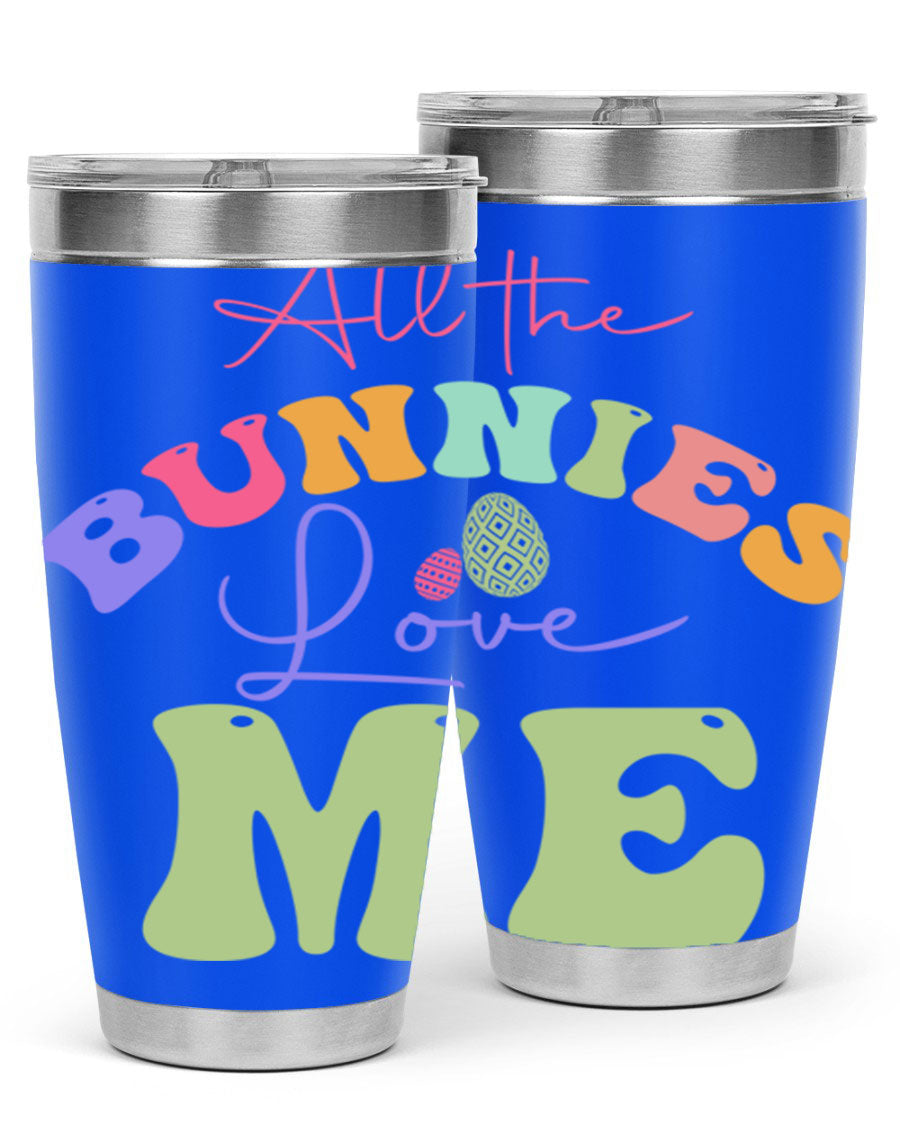 Bless Our Nest 20oz Tumbler made of stainless steel with a stylish design, perfect for hot and cold beverages.