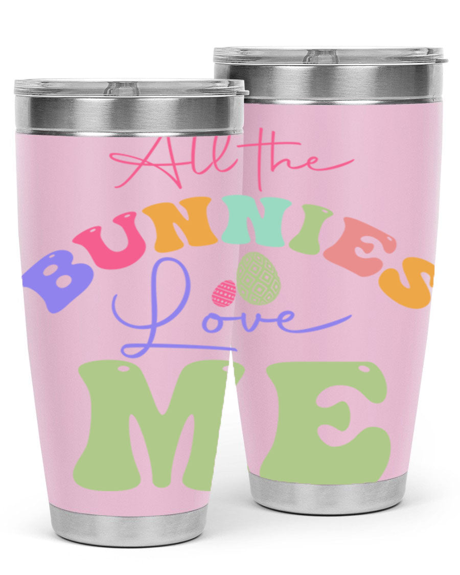 Bless Our Nest 20oz Tumbler made of stainless steel with a stylish design, perfect for hot and cold beverages.