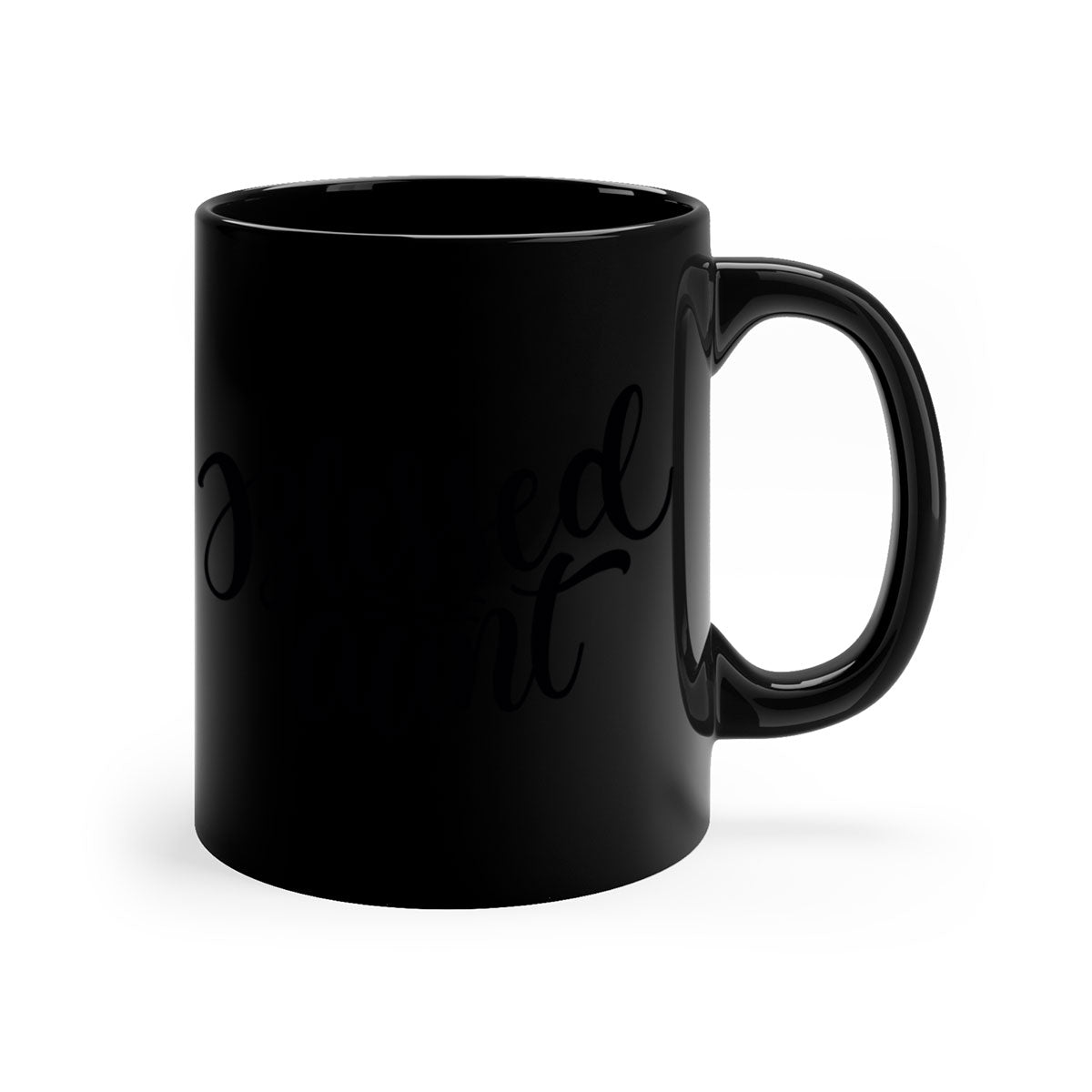 A stylish two-tone Blessed Aunt Mug with a colored handle and glossy finish, available in multiple colors and sizes.