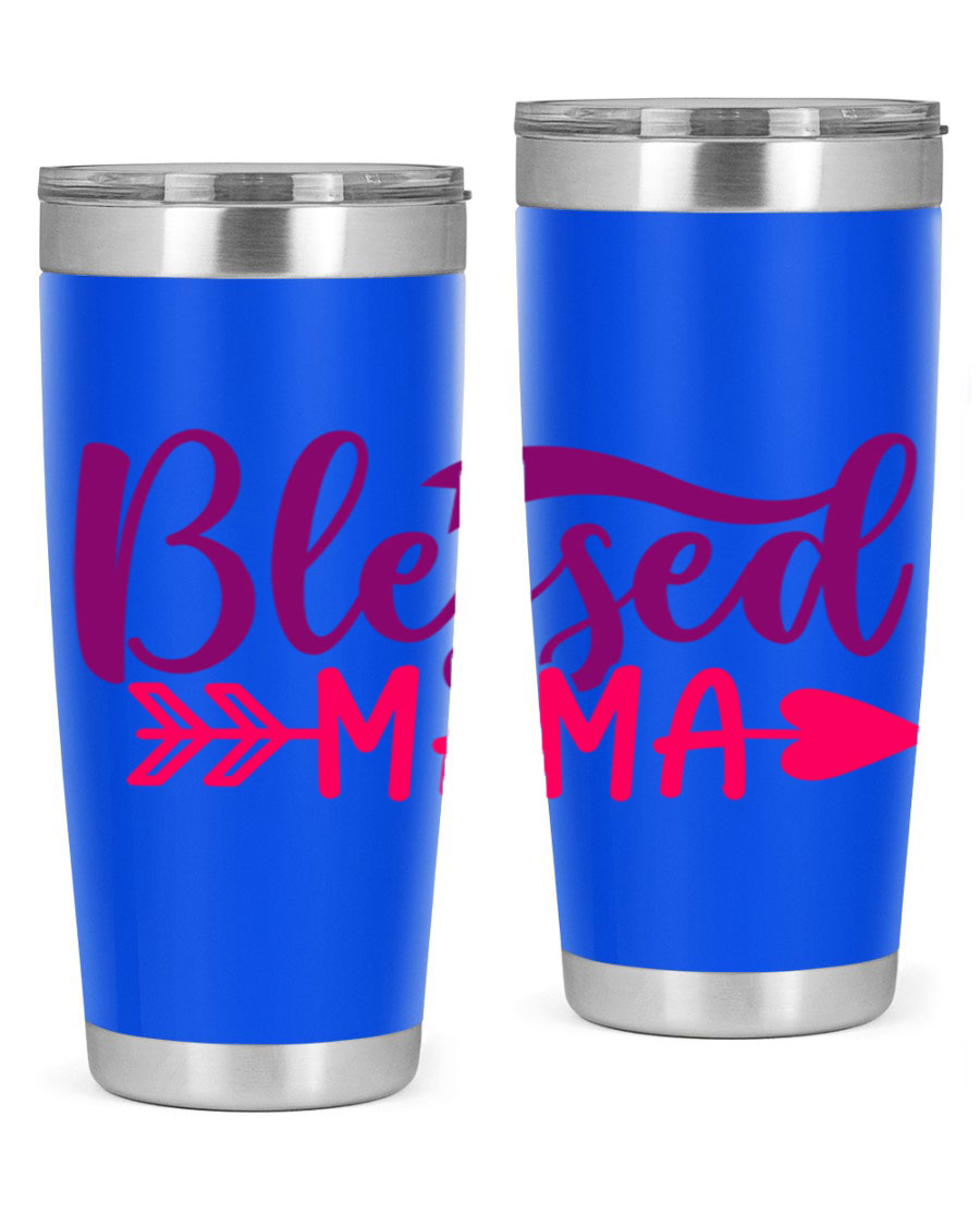 Blessed Mama Style 278# baby tumbler in stainless steel with a stylish design, perfect for hot and cold beverages.