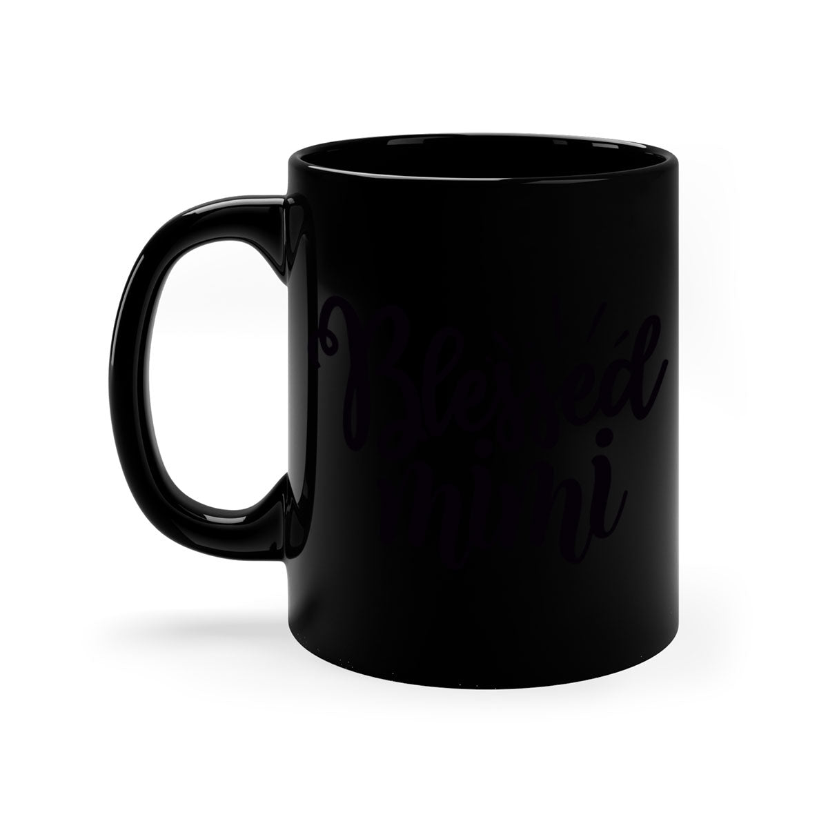 Blessed mimi Style 31# Mug featuring a glossy finish, colored handle, and interior in five vibrant colors.