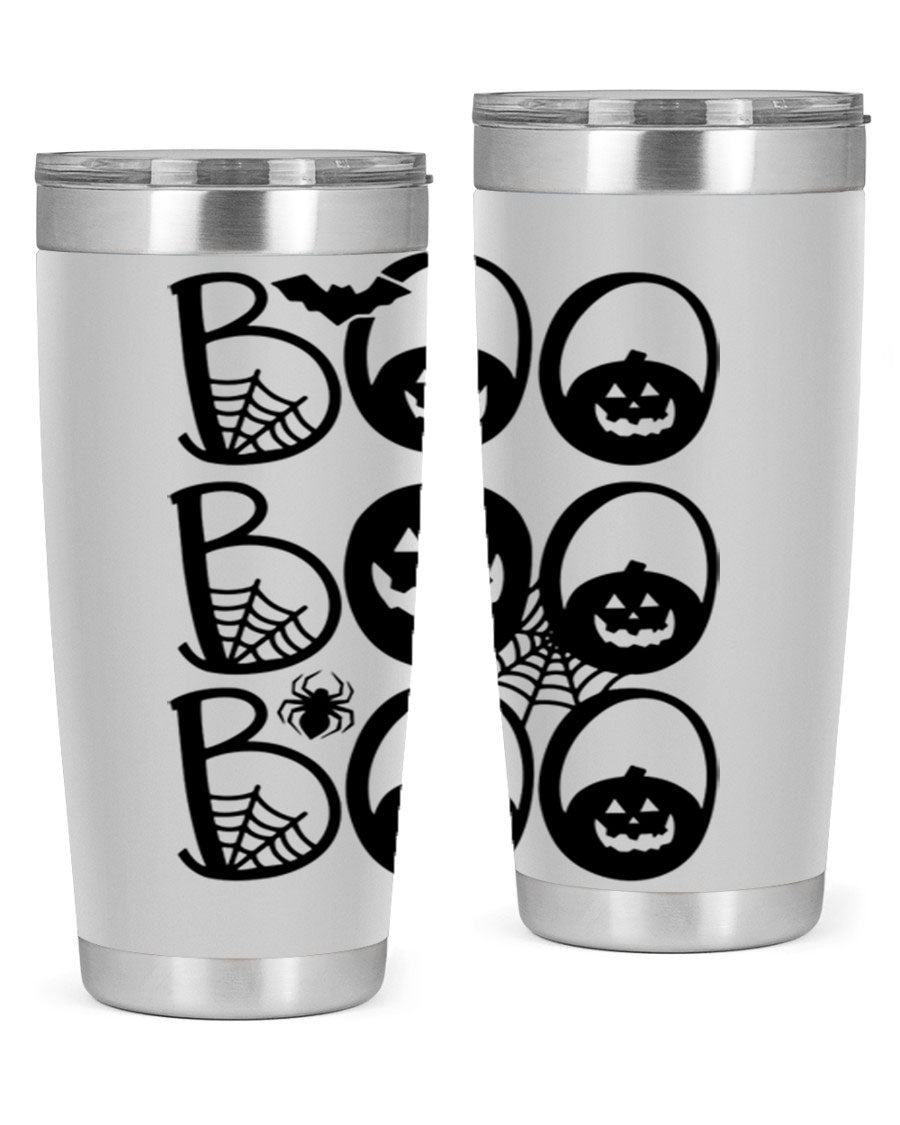 Boo boo boo 88# Halloween Tumbler in 20oz and 30oz sizes, featuring a festive design and stainless steel construction.