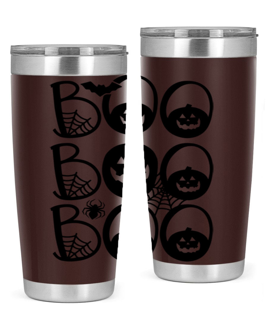 Boo boo boo 88# Halloween Tumbler in 20oz and 30oz sizes, featuring a festive design and stainless steel construction.