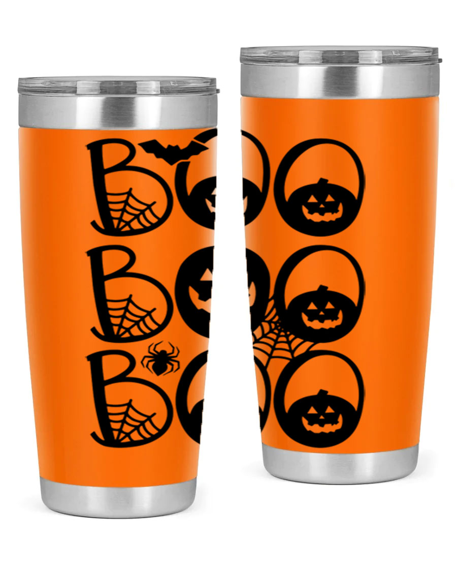 Boo boo boo 88# Halloween Tumbler in 20oz and 30oz sizes, featuring a festive design and stainless steel construction.