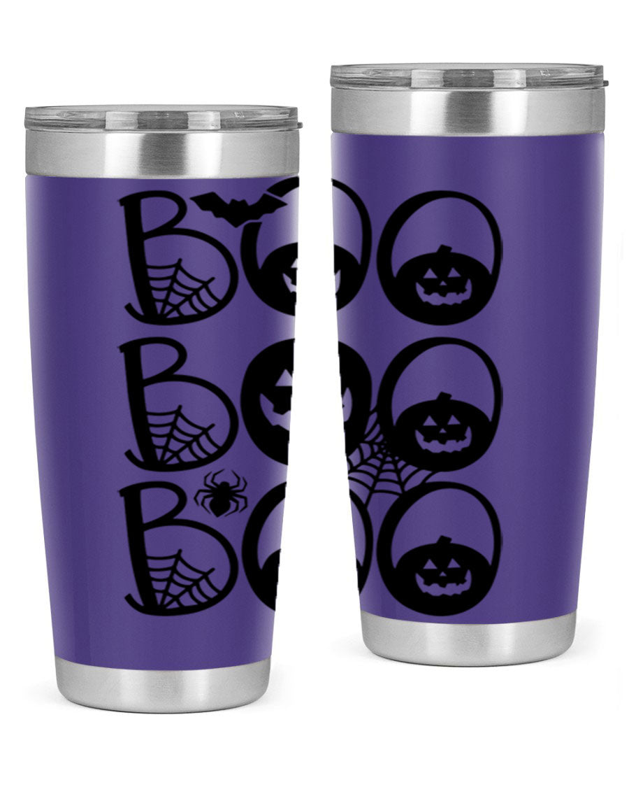 Boo boo boo 88# Halloween Tumbler in 20oz and 30oz sizes, featuring a festive design and stainless steel construction.