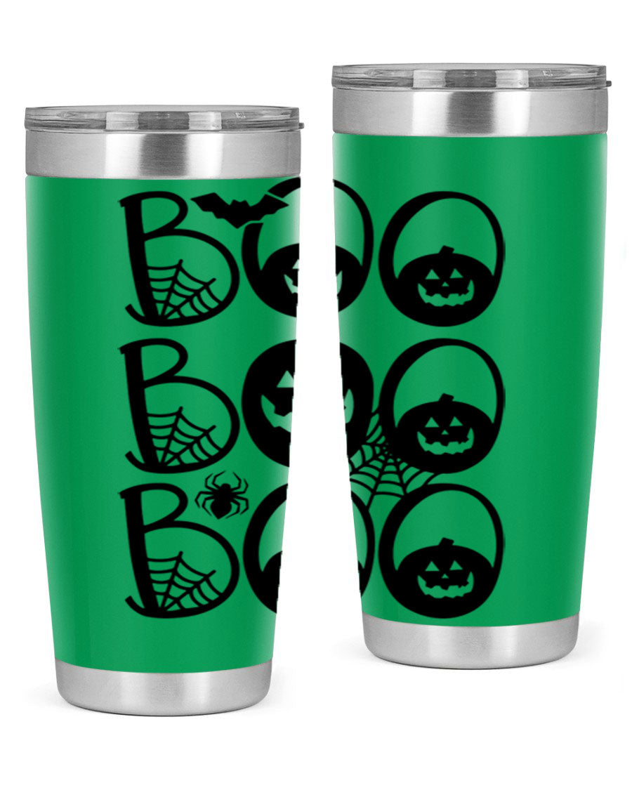 Boo boo boo 88# Halloween Tumbler in 20oz and 30oz sizes, featuring a festive design and stainless steel construction.